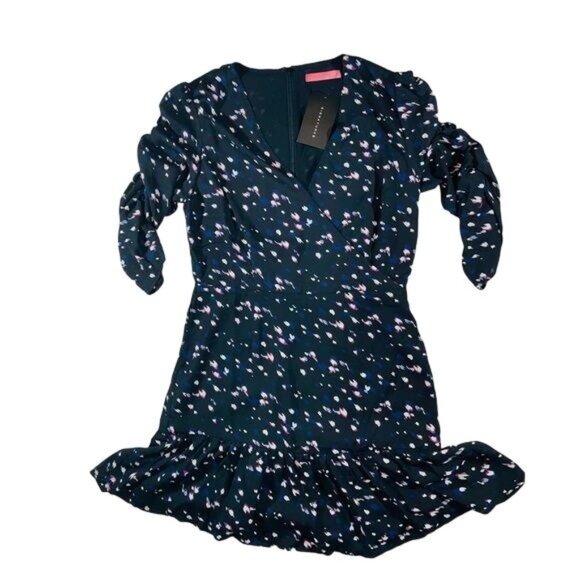 Signature8 NWT Wrap Style Floral Print Dress - Picture 2 of 6